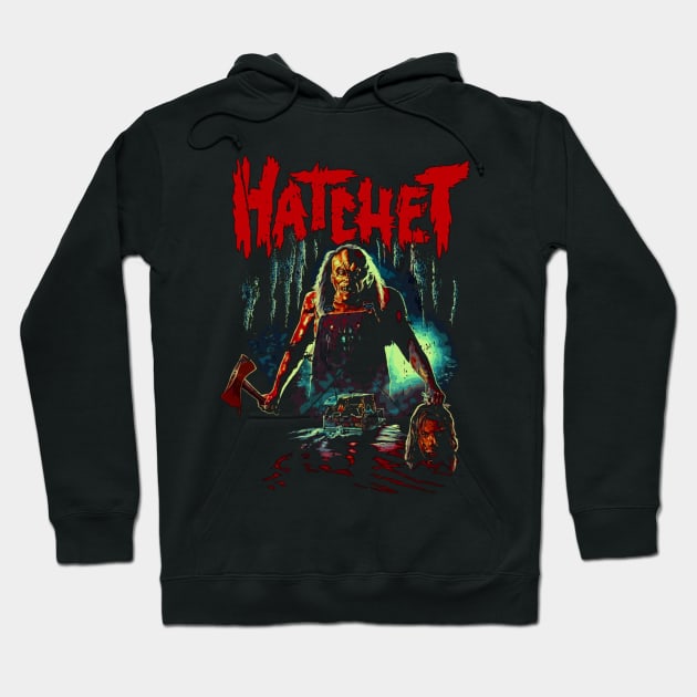 Funny Gift Men Women Horror Movie Hoodie by Super Face